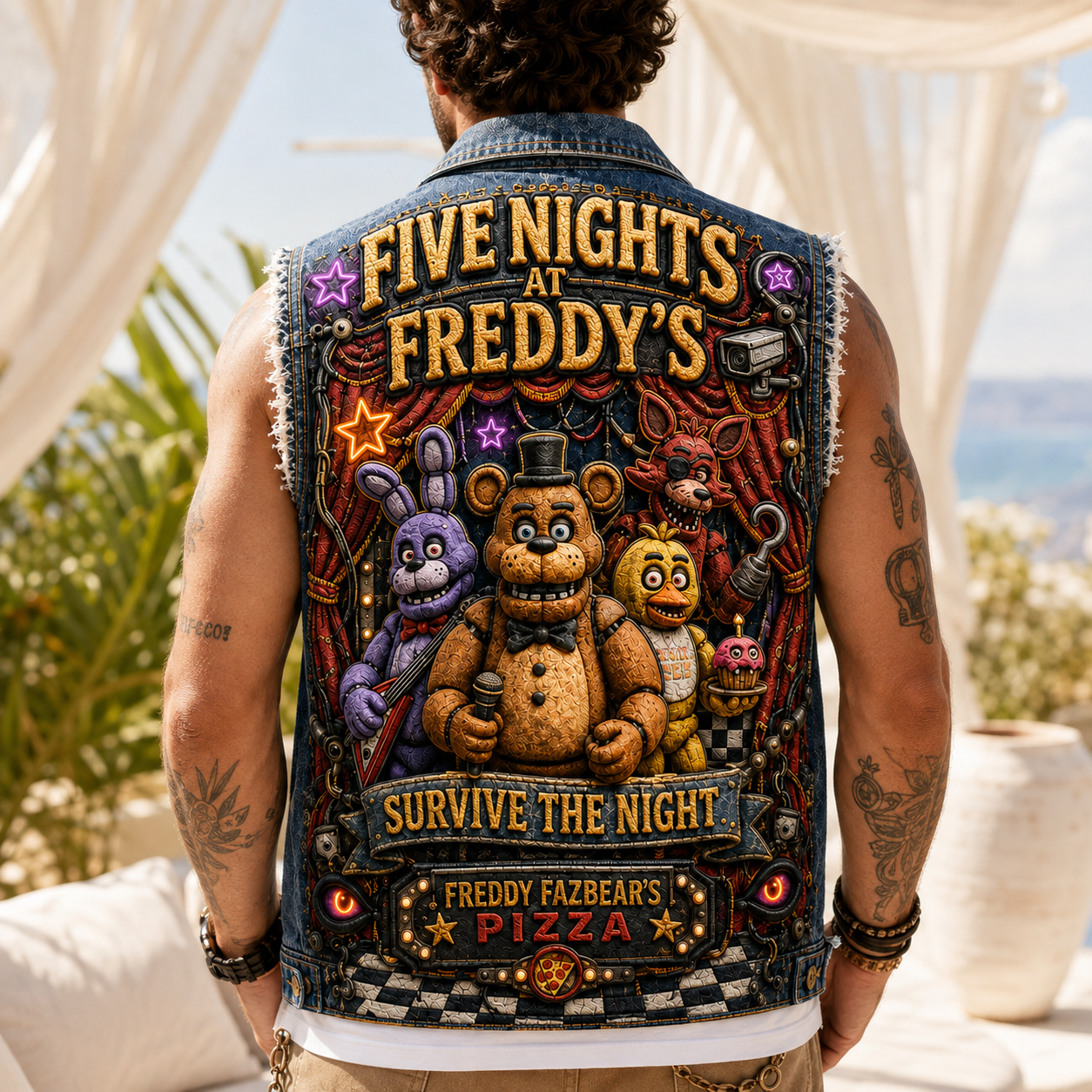 5NAF PREMIUM DENIM VEST HQH