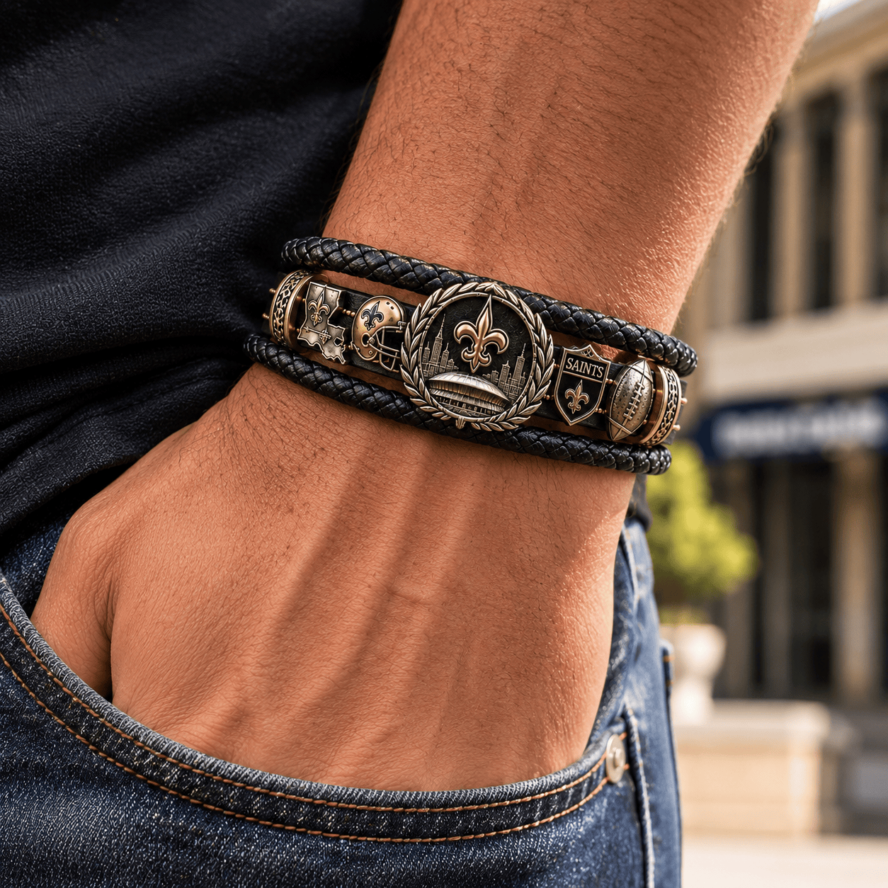 NOS Braided Bracelet Set NVH