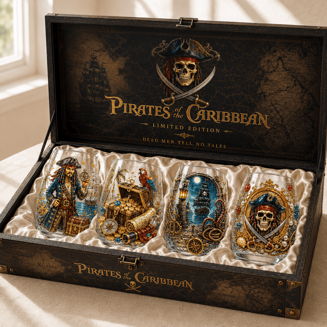 Premium PTC Whiskey Glass Set BMD