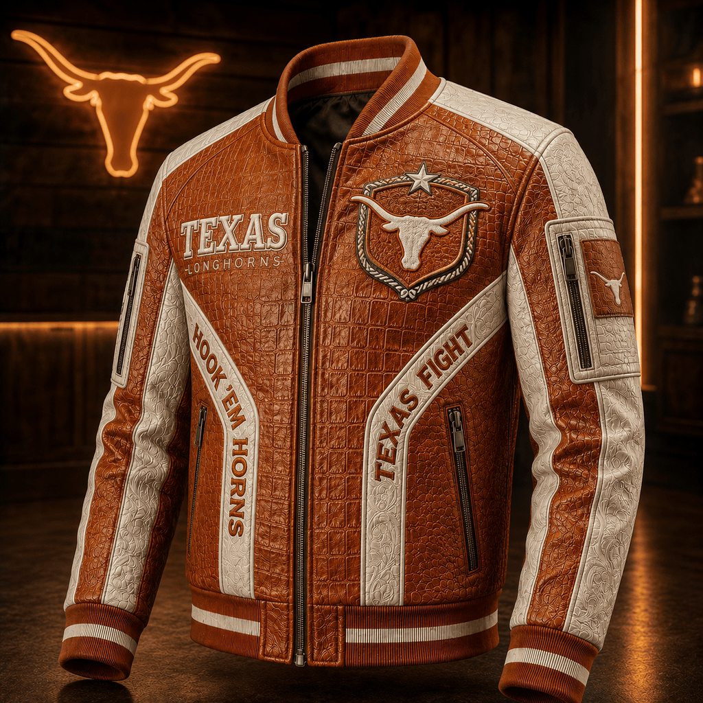 Premium TLH Leather Zipper Jacket TNSM