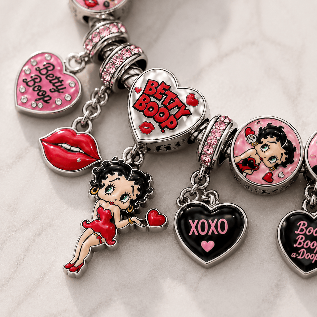 BTB silver Charm Bracelet Set BMD