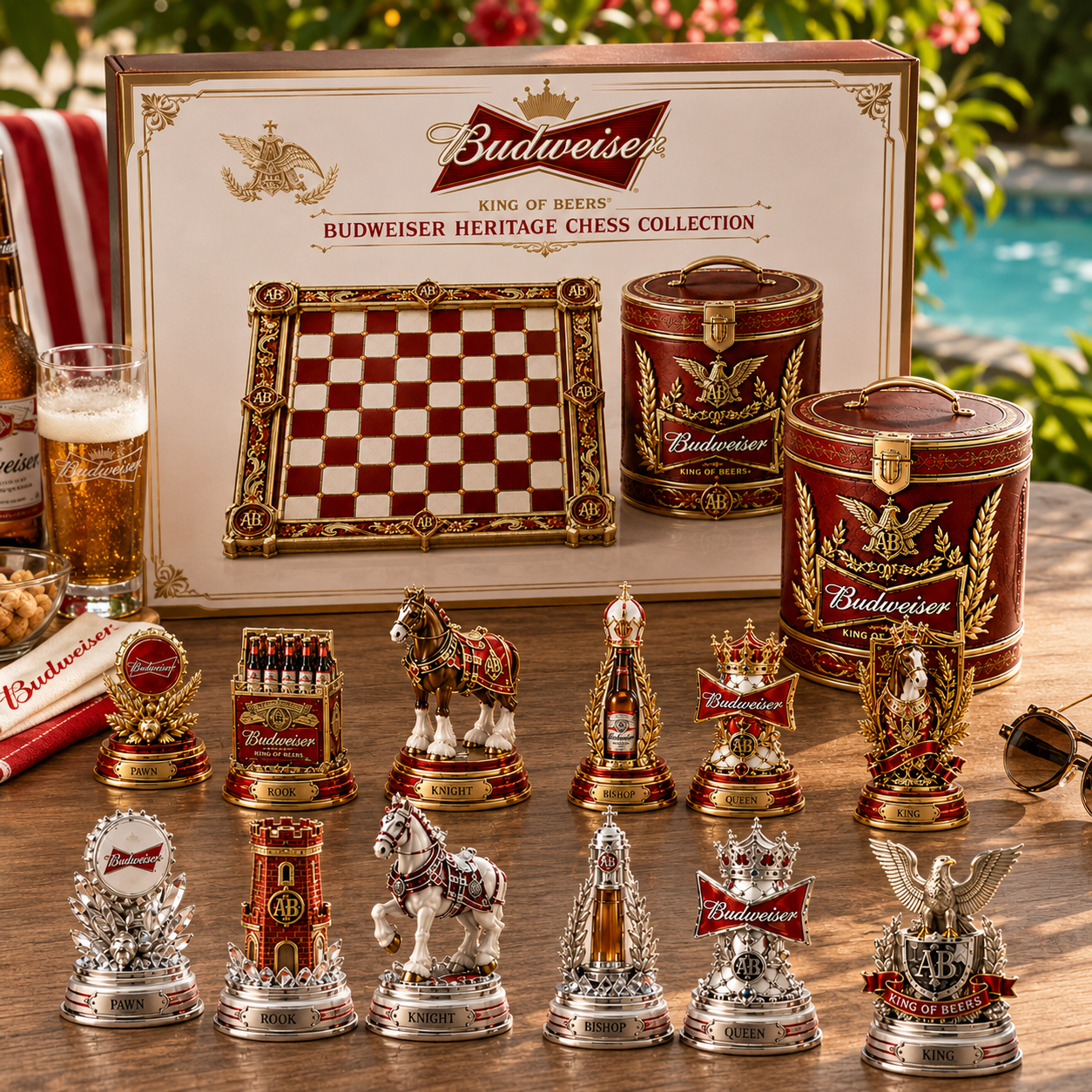 Premium BWS Chess Set NTNA