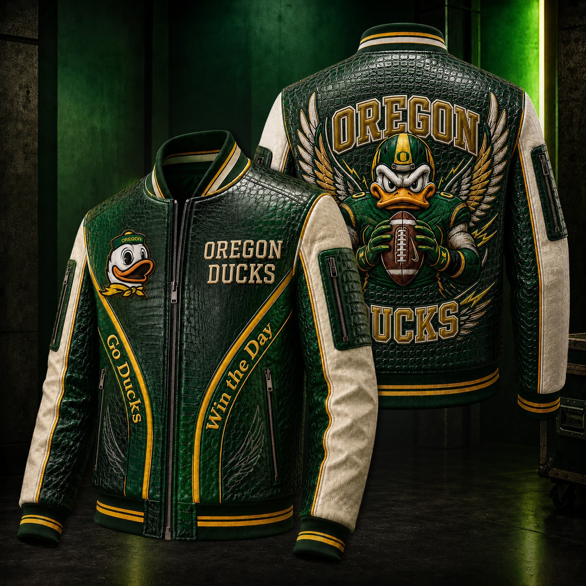 Premium ORD Leather Zipper Jacket PVNA