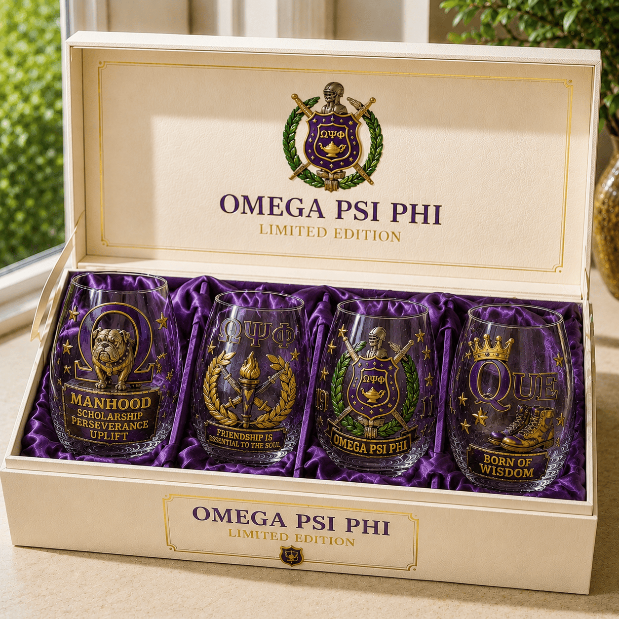 Premium OMPP Wine Glass Cup VTH