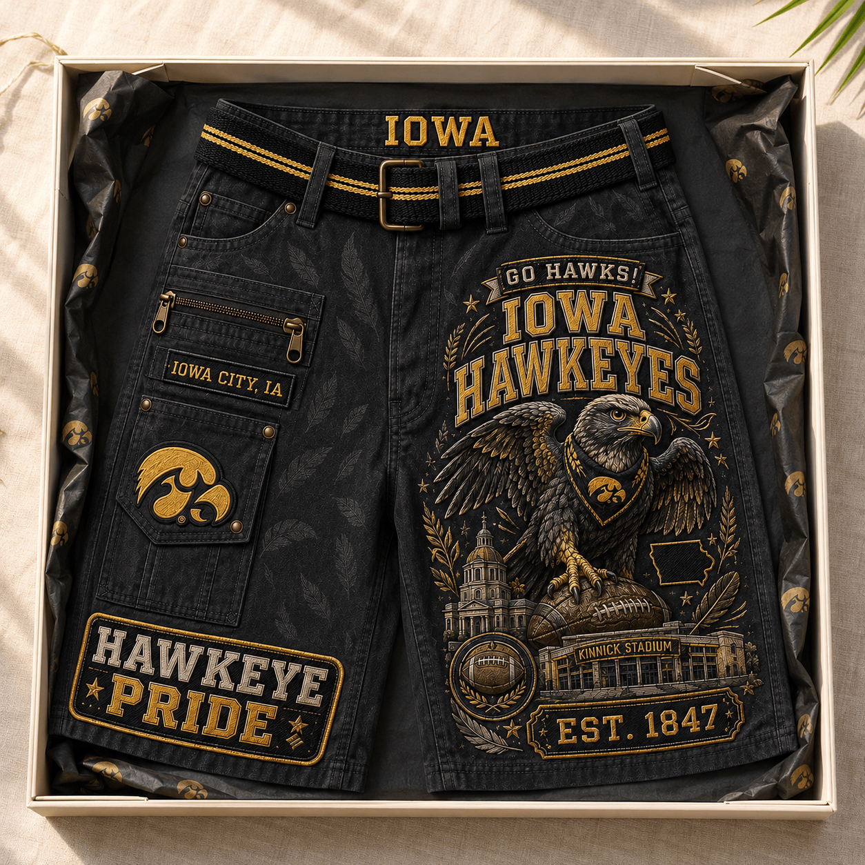 Premium IWHK Casual Shorts HQH