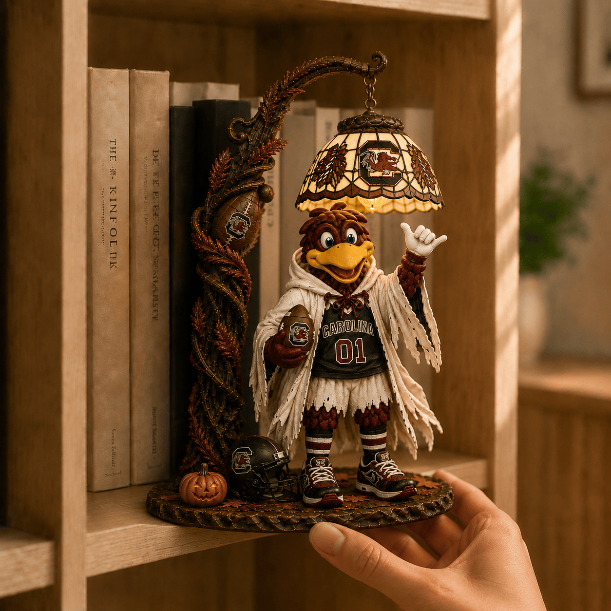 Premium SCG Bookshelf Figurines Lamp PDL