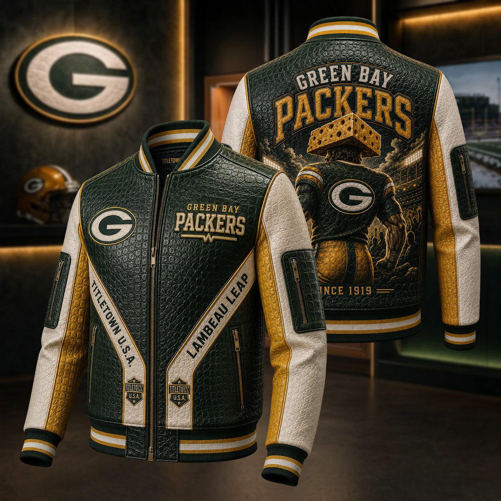 Premium GBP Leather Zipper Jacket TTMH