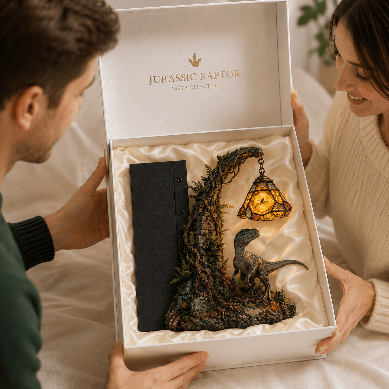 Premium JRSW Bookshelf Figurines Lamp NTNA