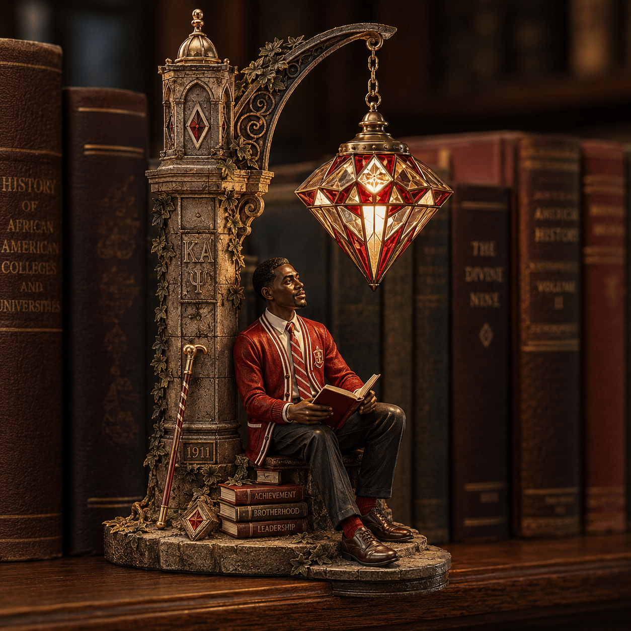 Premium KPAP Bookshelf Figurines Lamp NTNA