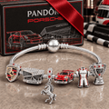 POCE Silver Charm Bracelet Set NTVA