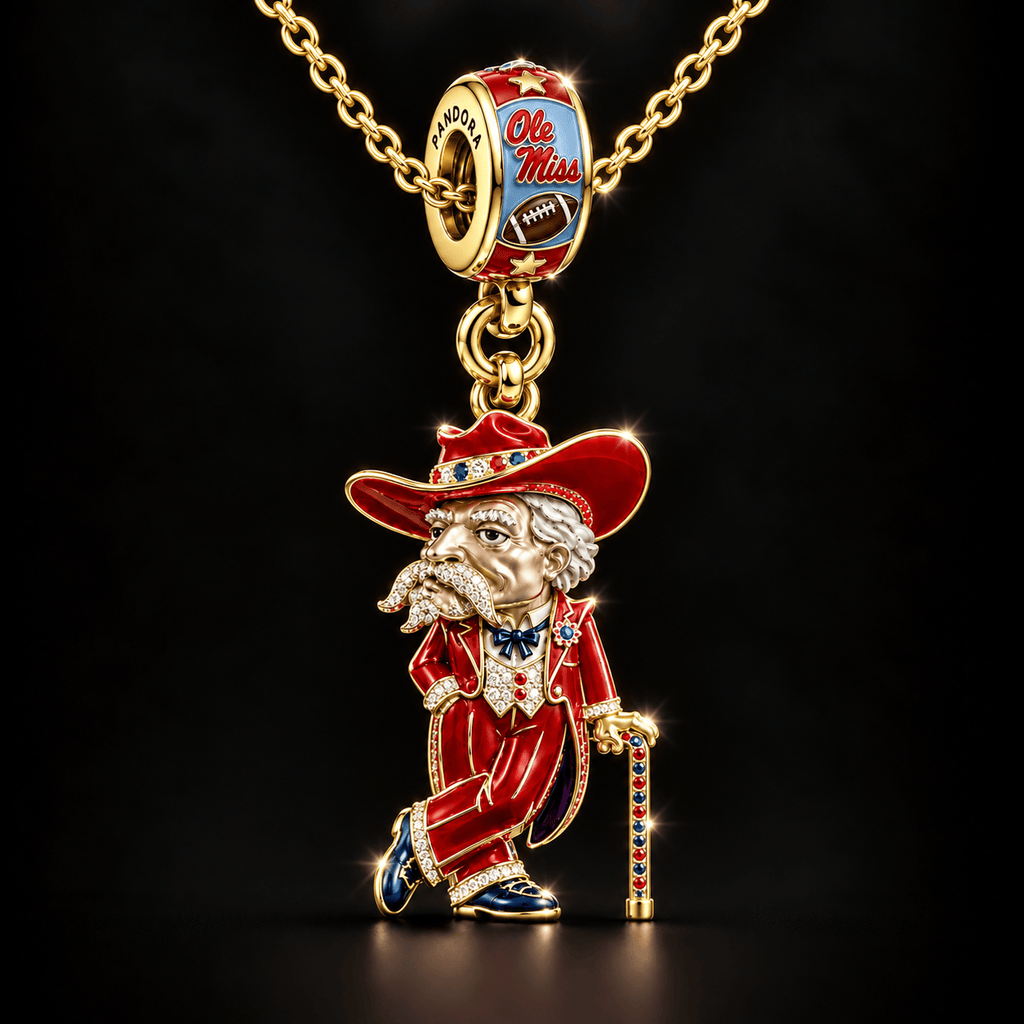 OMR Solid Gold Chain with Diamond Pendant BMD