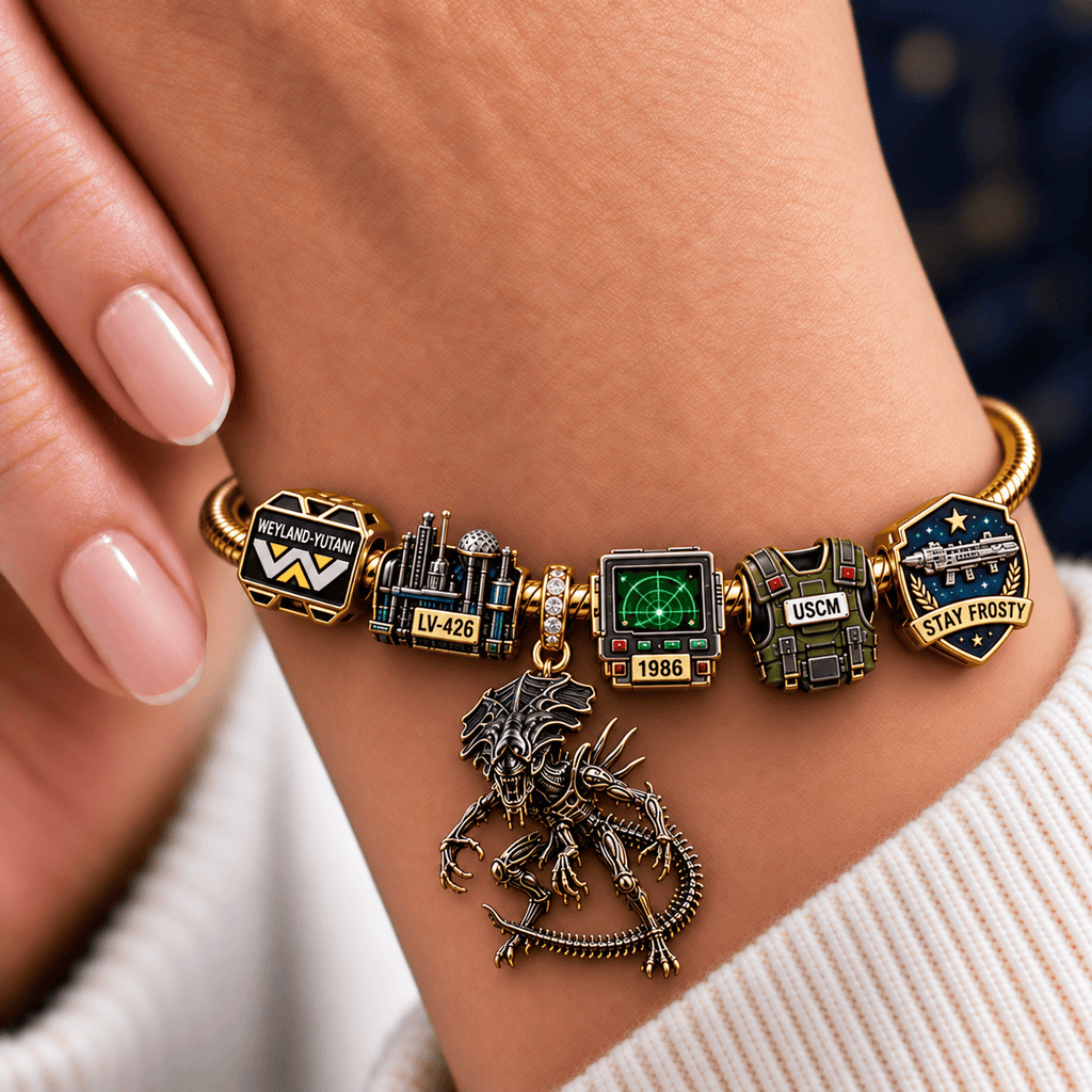 ALE Silver Charm Bracelet Set NTVA