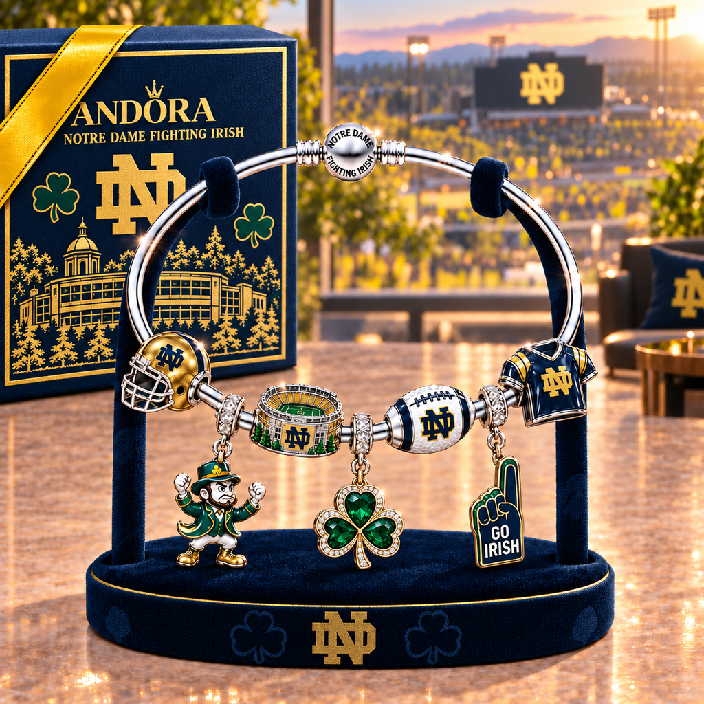NODFI Silver Charm Bracelet Set TMH